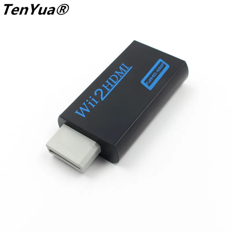 For Wii to HDMI For Wii 2 HDMI Converter Adapter 3.5mm Audio Video