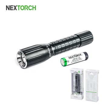 

NEXTORCH myTorch S AA Lightweight USB Rechargeable EDC Flashlight 130 Lumens for Camping Fishing Running