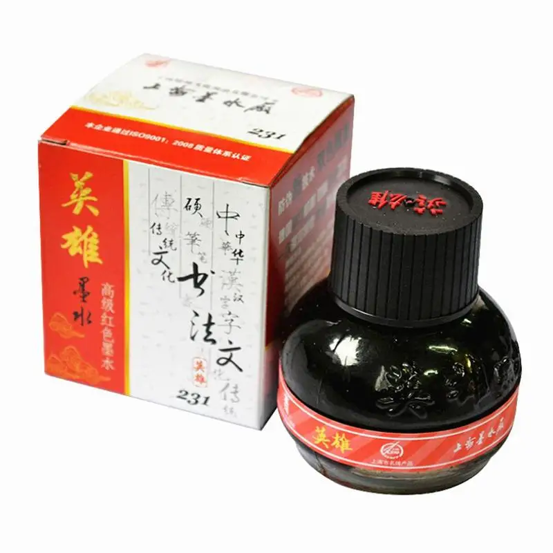 

60ML Calligraphy Writing Painting Fountain Pen Colored Ink For Fountain Dip Pens Write Drawing Graffiti Non Carbon School Supply