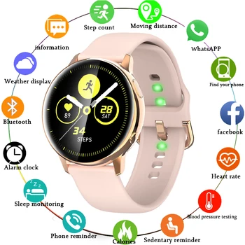 

SG2 Stylish women smart watch Round Screen smartwatch for Girl Heart rate monitor compatible For Android and IOS