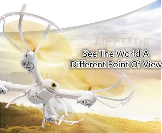 2,4 г 4CH 6 оси wifi FPV RC Дрон D61-WG с wifi HD камера один ключ возврат два spped управления Безголовый режим подарки против X400 X5SW - Цвет: white no color box