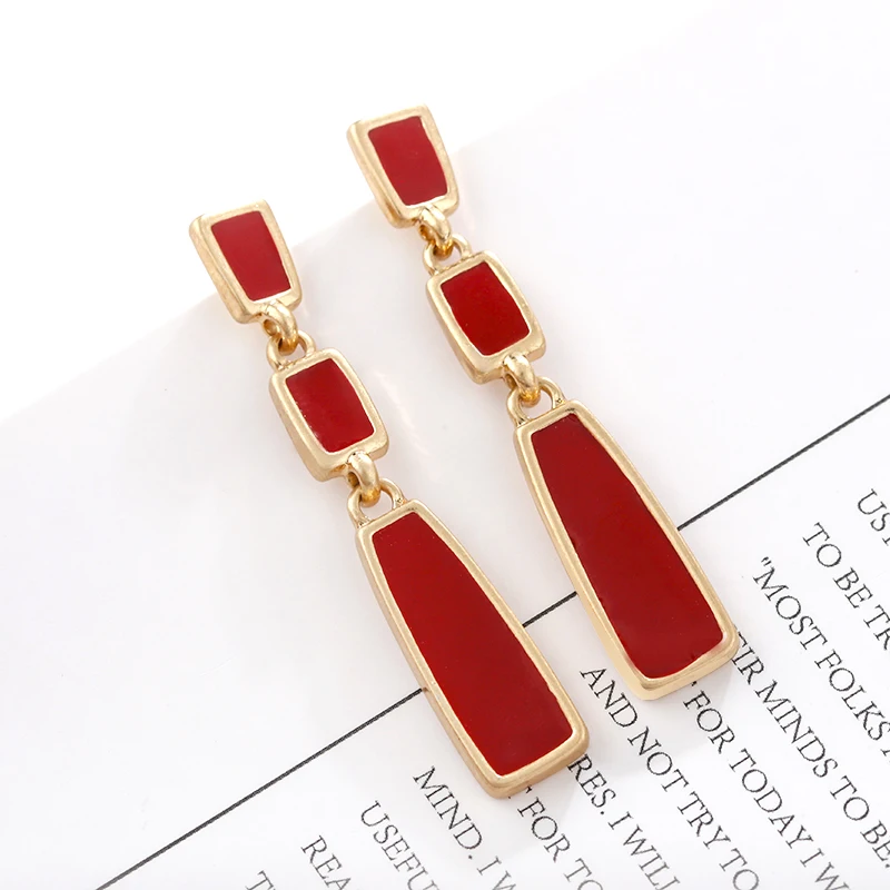Новые модные длинные серьги гвоздики в Корейском стиле|Серьги-гвоздики| |