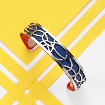 

Legenstar Creative Geometry Interchangeable Cuff Bracelet Manchette Femme Stainless Steel Bangles Bracelets For Women Jewelry