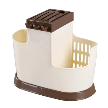 

1 Pcs Storage Draining Rack Holder Organizer Drainer Drying For Spoon Chopsticks Fork H99F