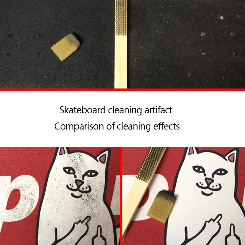 Скейтборд Griptape ластик очиститель матовой наждачной бумаги щетка для чистки Лонгборда для рыбной доски инструмент для чистки наждачной бумаги скейт доска колеса