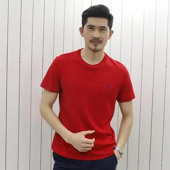 

New trend Korean version of Slim handsome flower clothes men's shirt ice silk t-shirt