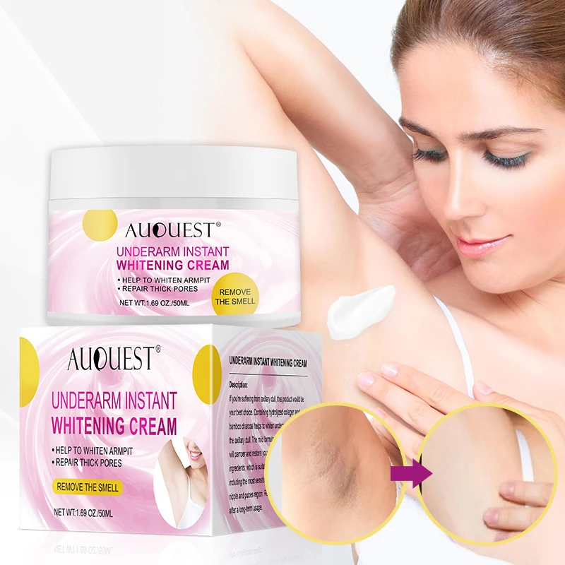 

AUQUEST Underarm Whitening Cream Armpit Dark Spot Body Cream Moisturizer Skin Care Beauty Beauty Cosmetics for Women