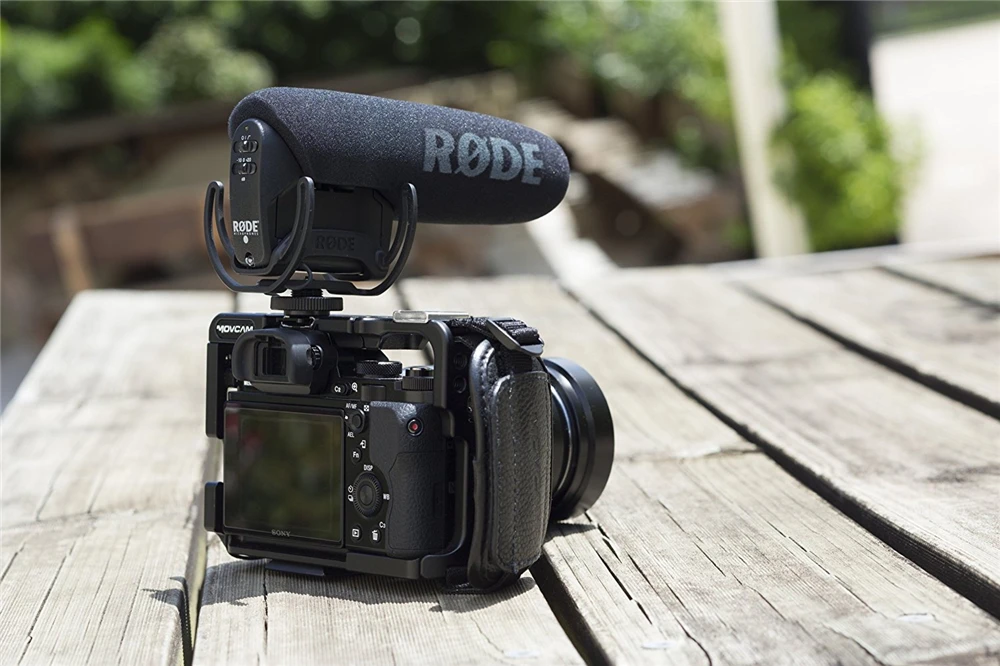 YIXIANG агент Rode VMPR VideoMic Pro R с Rycote Lyre Shockmount микрофоном для Canon Nikon Lumix sony DJI Osmo DSLR камеры