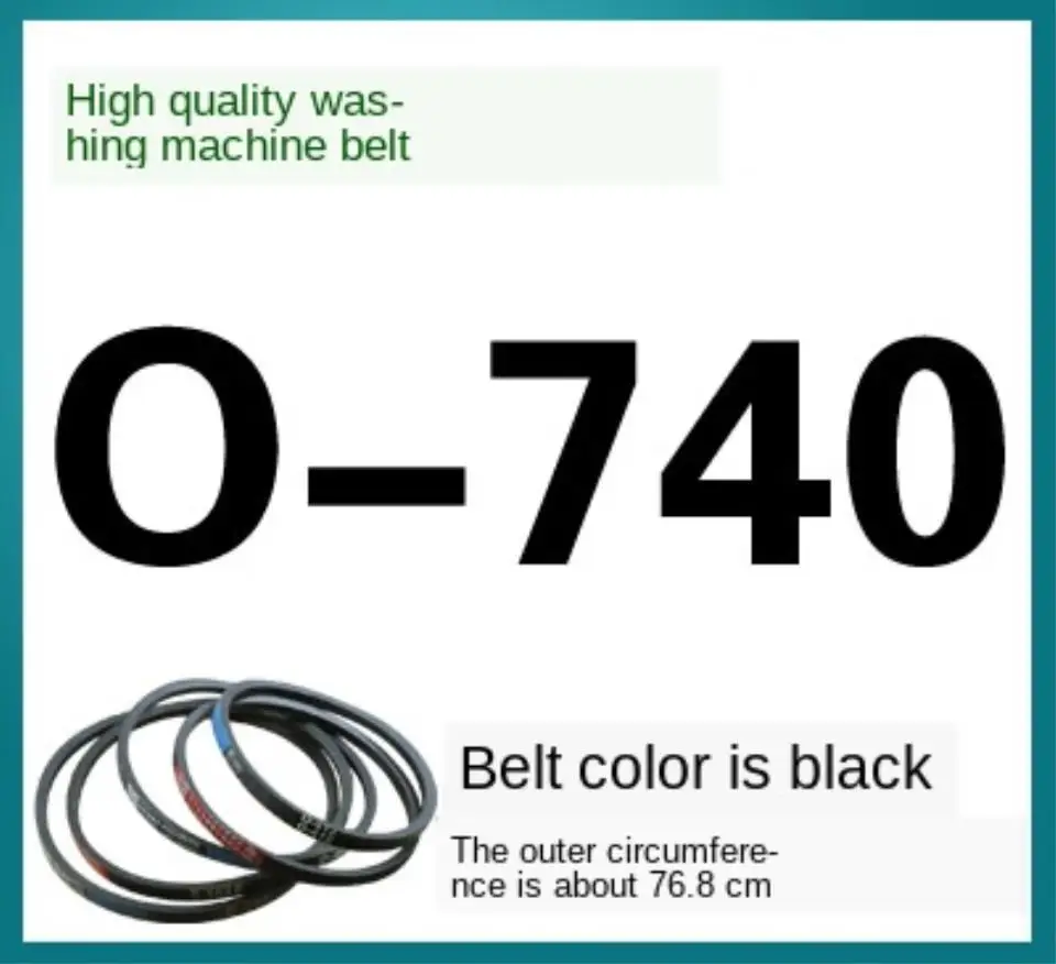 O-740E Nastro Per Lavatrice O-Belt V-Belt Nastro Trasportatore Nastro Trasportatore Nastro Motore
