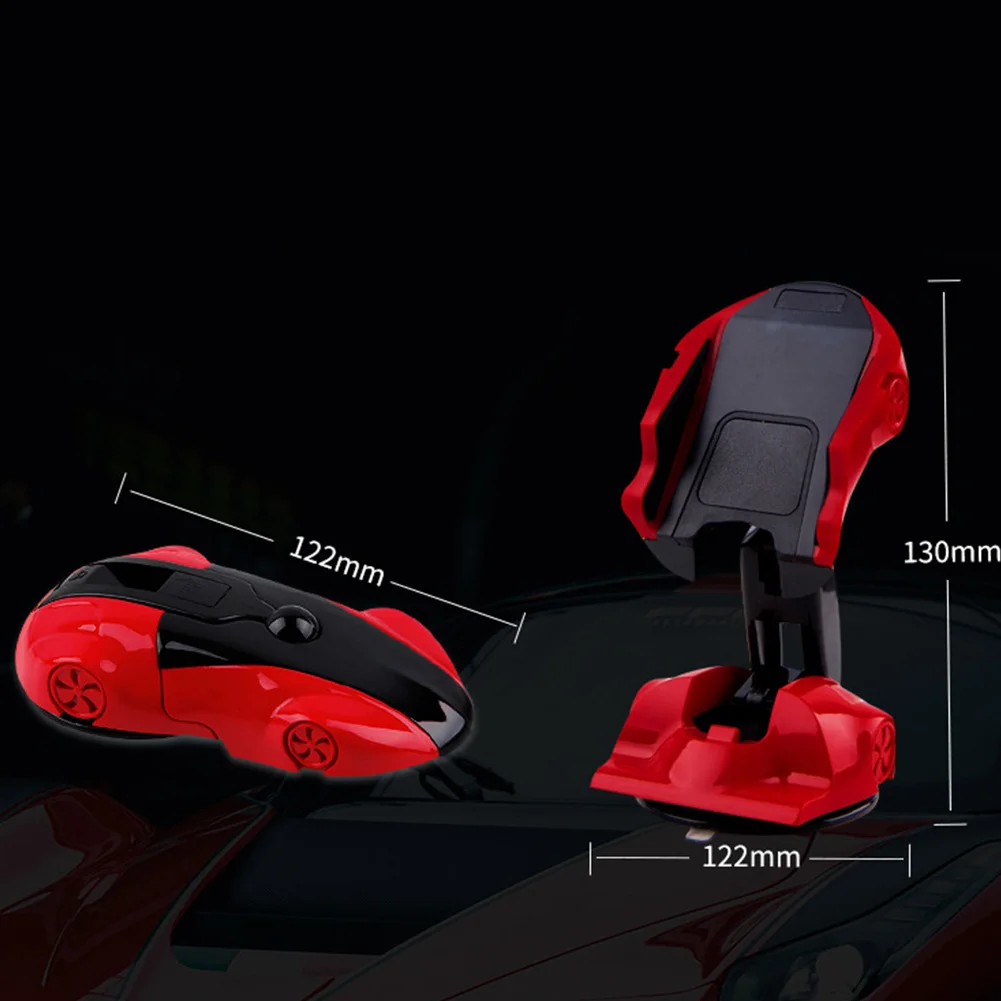 Подарочная игрушка, вращающийся на 360 градусов, многоразовый держатель для телефона с защитой от царапин, крепкая модель спортивного автомобиля, силиконовый коврик, универсальный орнамент