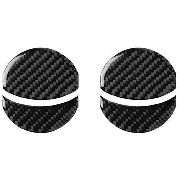 

Carbon Fiber Auto Interior Side Air Outlet Dashboard Conditioning Vent Cover Car Sticker for Subaru
