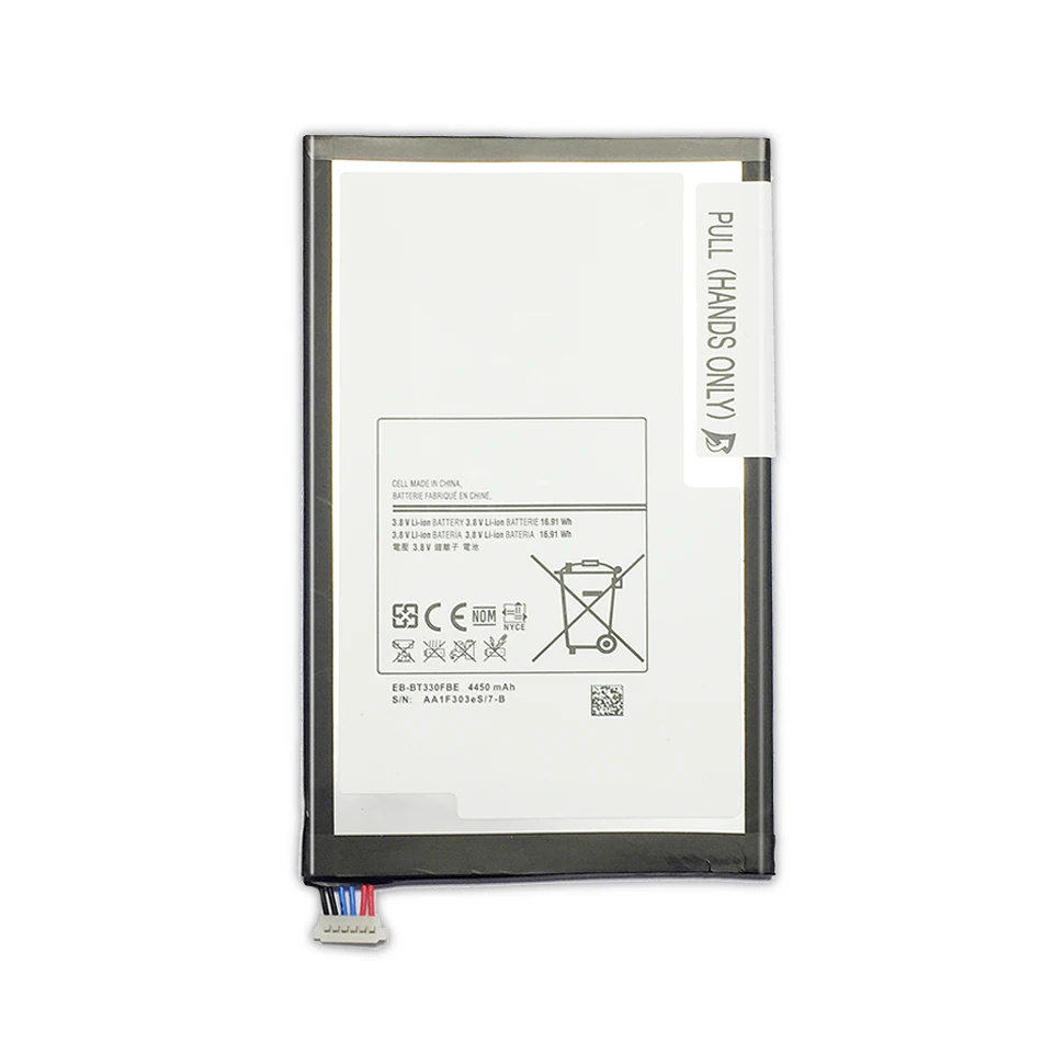 Прочный аккумулятор KiKiss для планшета Samsung GALAXY Tab 4 T330 SM T331 T331C T335 4450 мАч|Батареи