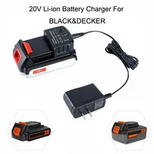 20V инструменты литий-ионная батарея LCS1620 зарядное устройство ForBLACK ForDECKER/PORTER-CABLE/Стэнли