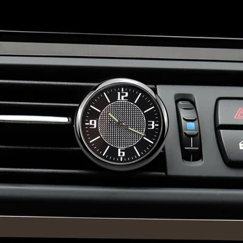 

Car Decoration Clock Interior Air Vents Outlet Quartz Watch For Hyundai i20 i10 ix35 kona tucson 2017 2019 coupe accent solaris