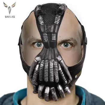 

Waylike Bane Mask Batman Latex Mask The Dark Knight Cosplay Mask Adult Size Lower Half Face Halloween Cosplay For Party