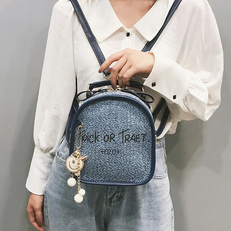 

INS Wind bai da xiao Backpack Women's 2020 Spring New Style-Style Multi-Purpose Korean-style Nylon Students Casual Backpack 1