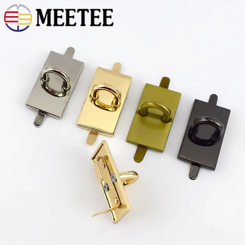 Meetee 4/10 шт 20*37 мм подвеска Сумка Вешалка застежка о кольцо Пряжка кожаная