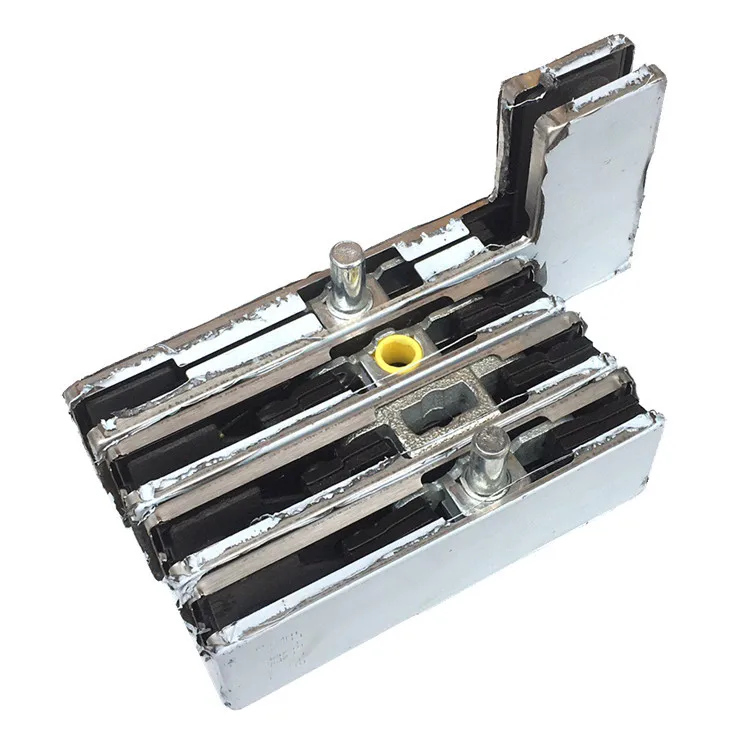 Держатель для стеклянных дверей из нержавеющей стали Петля пол пружина ...