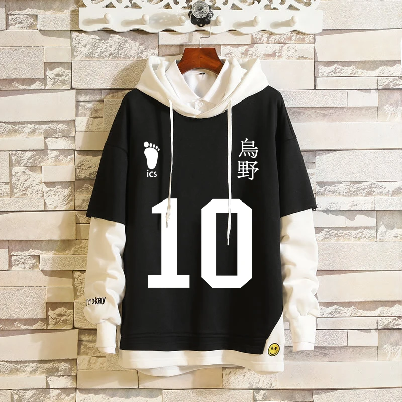 Haikyuu Cosplay Hoodies Karasuno Volleyball Club Costume Sweatshirt Adult Unisex Hooded Sweater Spring and Autumn0 (11)