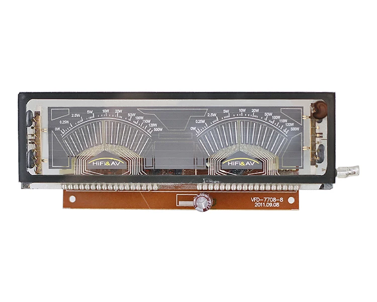 Multimedia display Pointer VU Meter Level indicator VFD fluorescent for multimedia speaker amplifier DIY transformer AC220V MOno