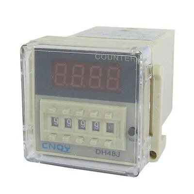 

DH48J 1-999900 Digital Counter Relay LED Display AC/DC 24V 50/60Hz