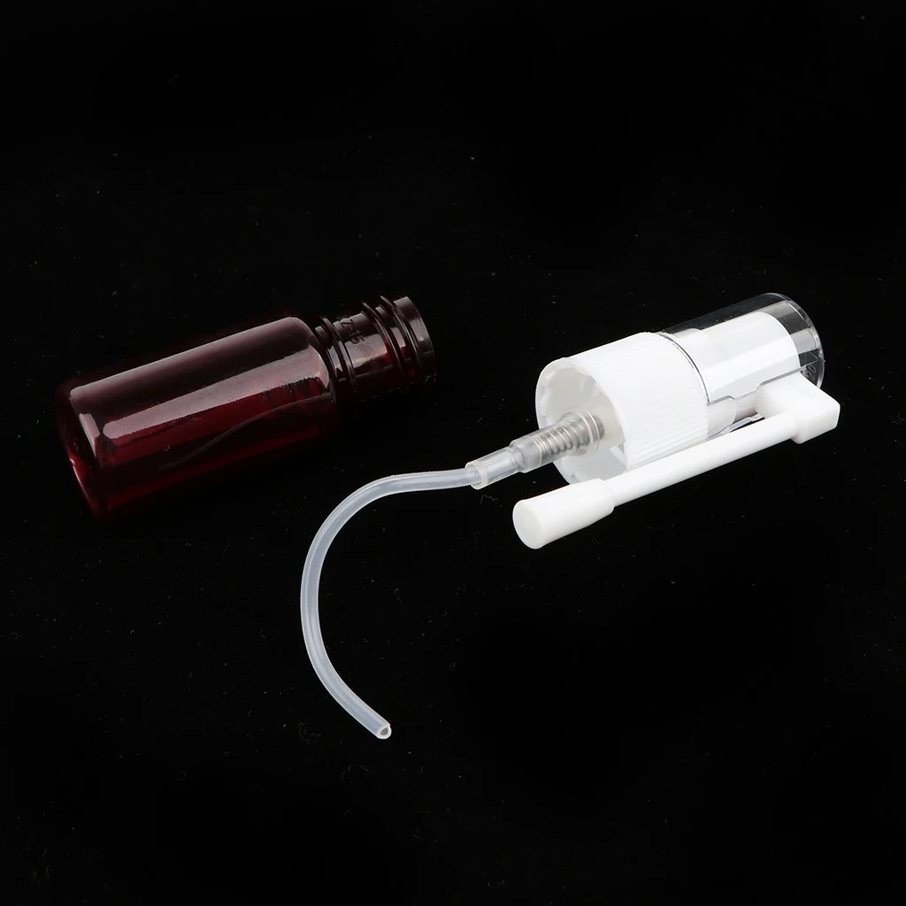 12Pcs 10ml Spray Bottles - Empty Nasal and Oral Sprayer Mouth Nose Throat Applicators for Daily Care Home Travel Beauty Salon