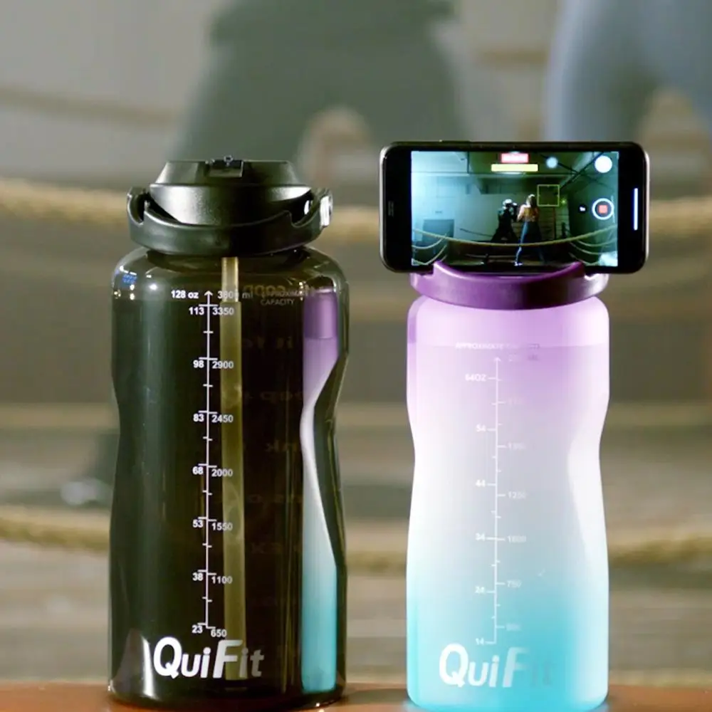 QuiFit 3.8L 2L преформы с широким горлышком галлонов тритановая бутылка для воды