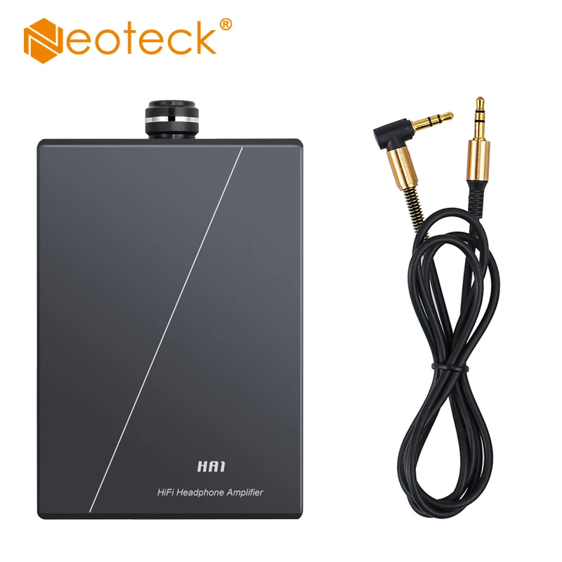 Neoteck 1500mAH Headphone Amplifier Hifi Portable Headphone Amplifier With 3 5MM Jack Cable USB Cable For Smart Phone Laptop AMP