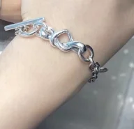 YPD144 925 серебряный браслет для девочек, циркониевый кристалл, украшение, женский браслет, подарок на день рождения