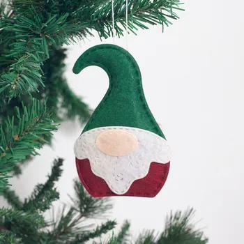 

Christmas Decoration/Christmas Decoration Cute Creative Small Pendant Santa Claus Tree Window Shop Supermarket Ornament