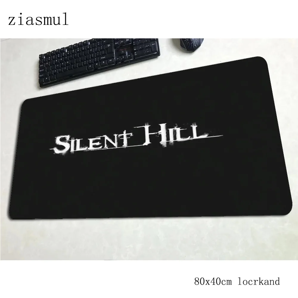 silent hill mouse pad 800x400x3mm mats Cartoon Computer mat gaming accessories Indie Pop mousepad keyboard games pc gamer | Компьютеры и
