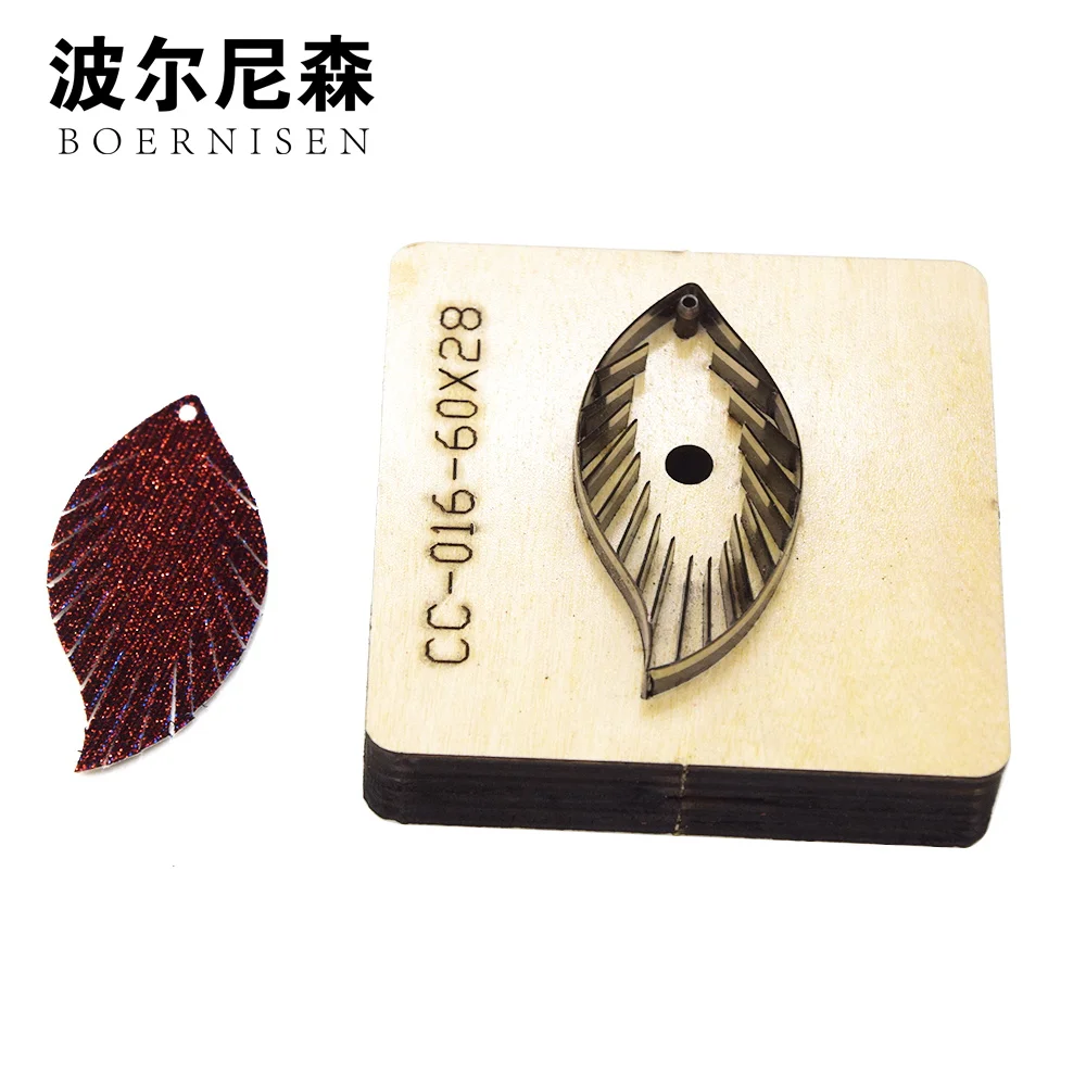

Die-cut Steel Perforated Blade Earring Cutting Mold Leather Craft Cutter Wood Mold For DIY Wedding Card Photo Album Making Craft