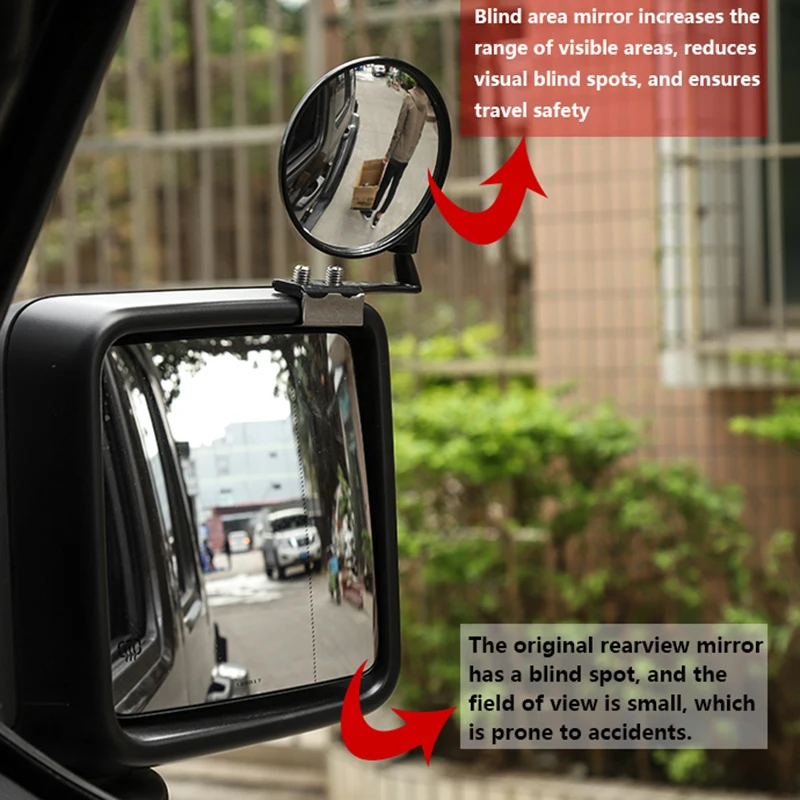 Зеркало заднего вида автомобиля слепое пятно зеркало для Jeep Wrangler Jl 2008 аксессуары для зеркал заднего вида