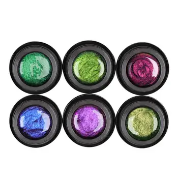 

6 pcs Nail Gels Soak Off Chameleon Nail Polish Manicure Gel Lacquer Nail Varnish for Women Girls