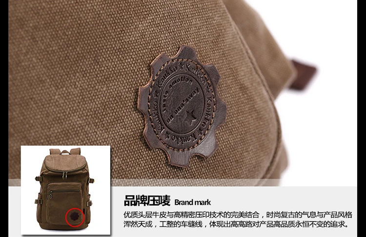 Groe Kapazitat шуттером Tasche Herren поездка Leinwand рюкзак унисекс Taschen мехом для подростка Schule Rucksacke