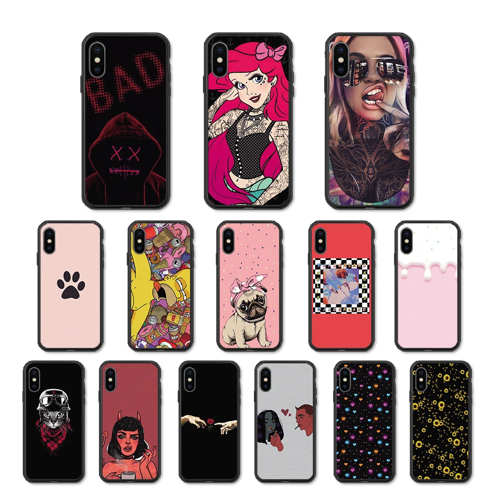For Xiaomi Redmi Note 8T Cases TPU painting Soft Silicone Phone Fundas Note8T Case RedmiNote8T 8 T Cover capa | Мобильные телефоны