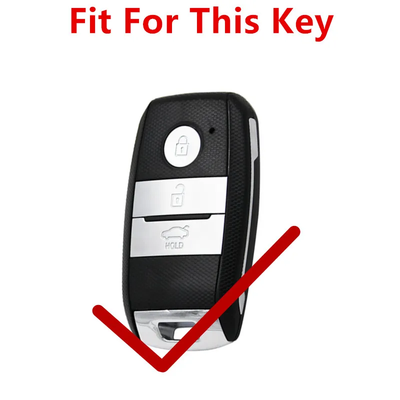 Чехол для ключей FLYBETTER из натуральной кожи Kia KX3/KX5/K3S/RIO/Ceed/Cerato/Optima/K5/Sportage/Sorento