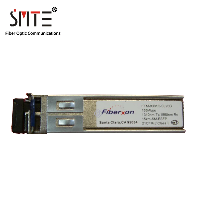 

Fiberxon Source HW FTM-9301C-SL20G 155M-TX1310/RX1550NM-15KM-SM-BIDI-SFP Fiber Optic Equipment Module