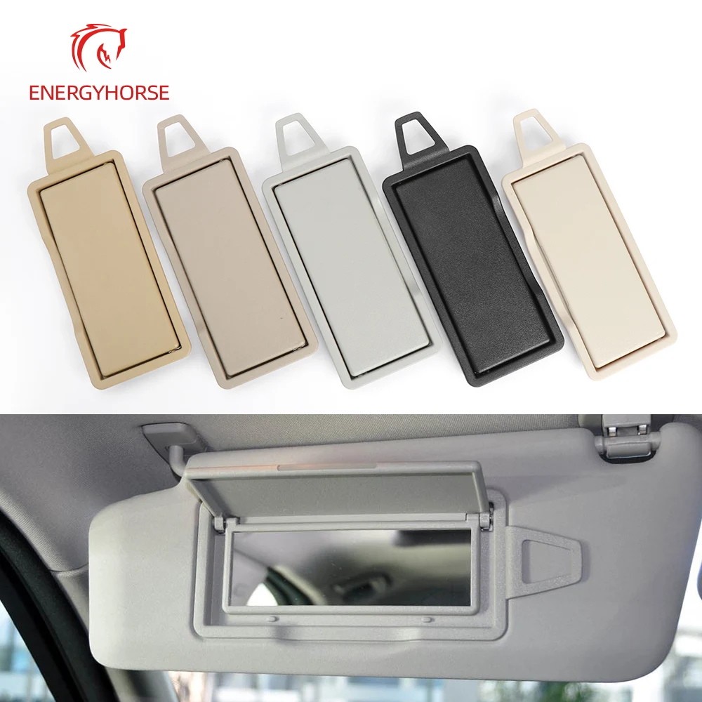 

For Benz W204 Car Interior Sun Shade Visor Makeup Cosmetic Mirror Cover For Mercedes C GLK Class X204 Auto Accessories