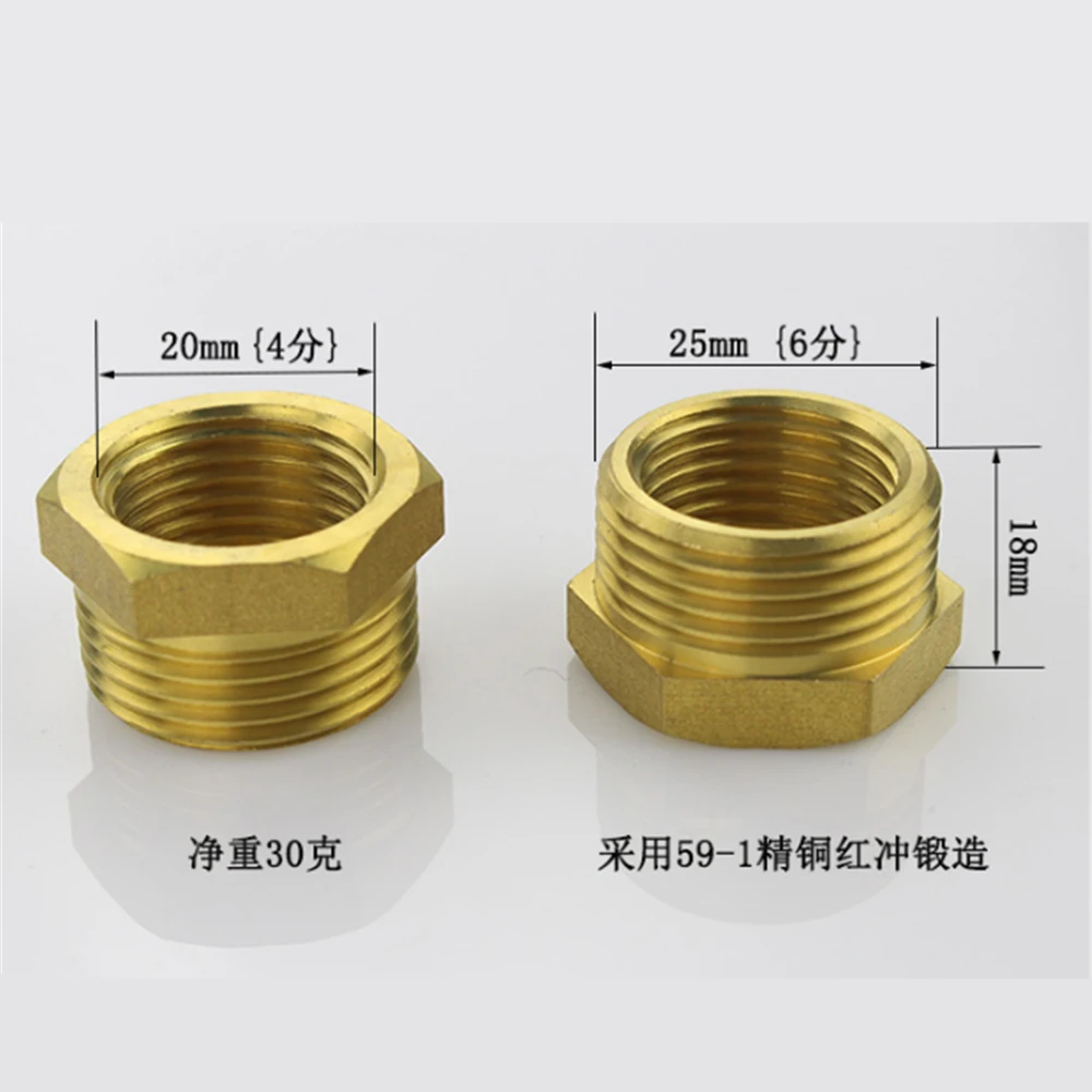 All Copper 4 Points Inside And Outside Wire Ball Valve Dn15 Large Diameter Flow Copper Ball Core Valve 1/2