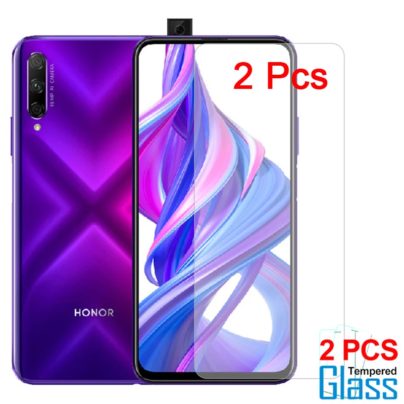 2 шт. защитная пленка для экрана телефона Huawei Honor 8C HD прозрачная закаленное стекло
