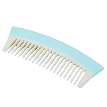 

1PC Removeble Hair Comb ABS Plastic Heat Resistant Large Wide Tooth Comb Detangling Wide Teeth Hairdressing Comb