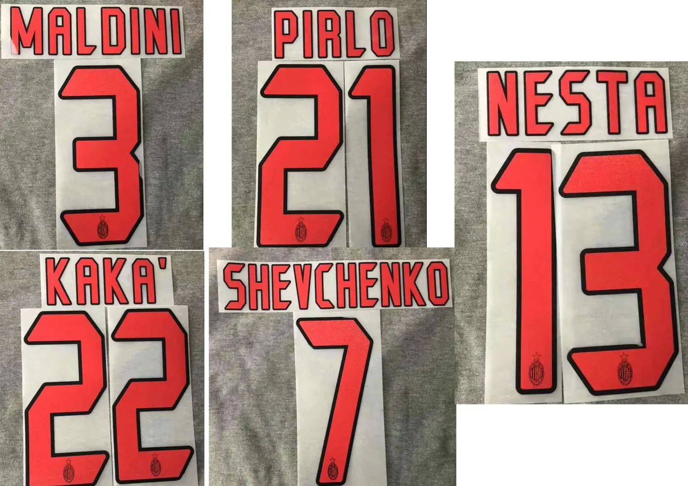 2006 2007 наименование #22 KAKA #21 Пирло #80 RONALDINHO #13 IN #7 Shevchenko #3 Мальдини | Дом и сад