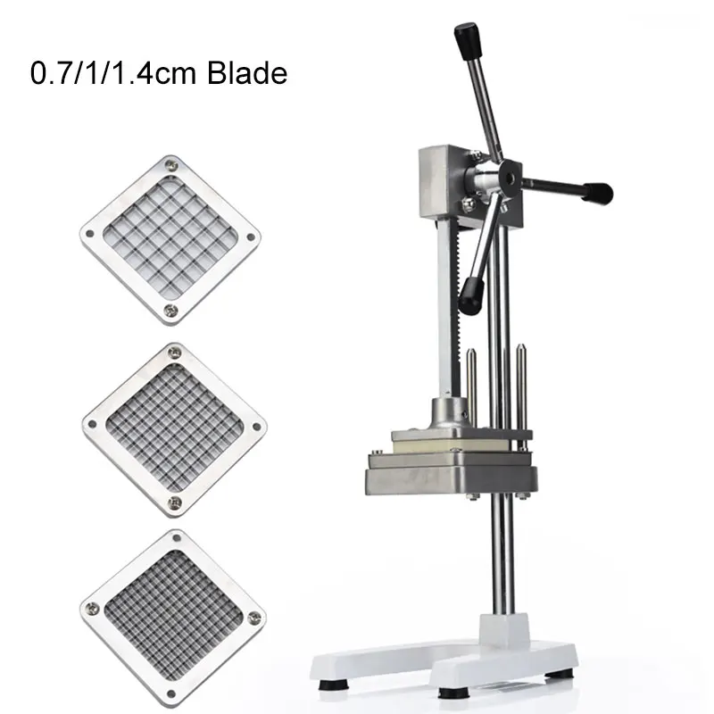 

Vertical Manual Potato Chip Cutting Machine Commercial Potato Chip Cutting Machine Cutting Dried Radish and cucumber strips