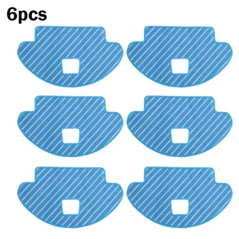 

6 X Mop Colths For Ecovacs Deebot Ozmo 930 Robotic Vacuum Cleaner Parts Kit