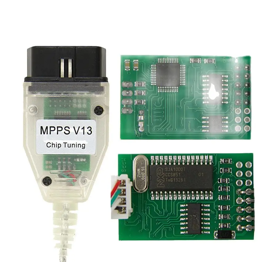 ECU Программатор MPPS V13.02 OBD2 кабель SMPS V13 чип инструмент для настройки USB
