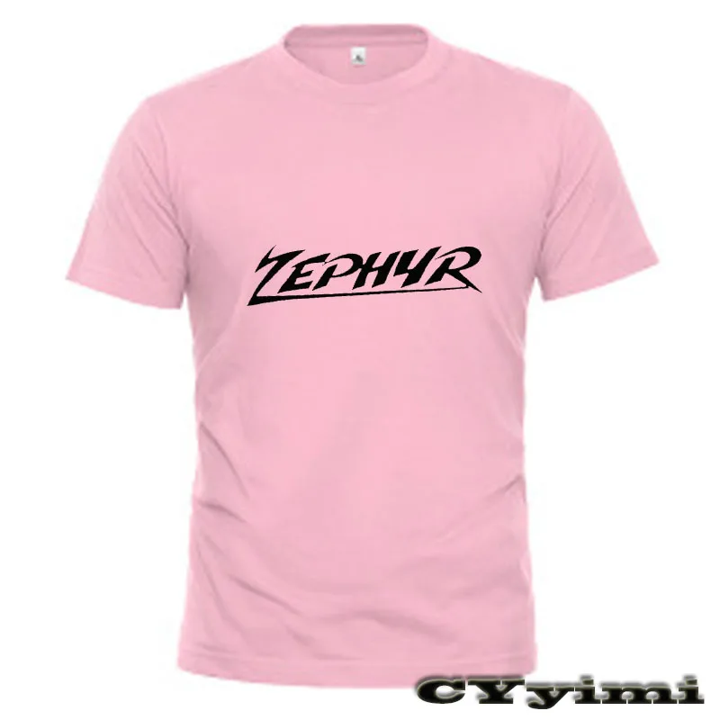 T-shirt 100% coton à manches courtes et col rond pour homme, estival, avec LOGO, KAWASAKI ZR750 ZEPHYR