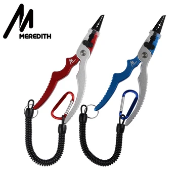 

MEREDITH Fishing Pliers Multifunction Aluminum Alloy Hook Recover Line Cutter Lure Fishing Accessories Multi-function Pliers