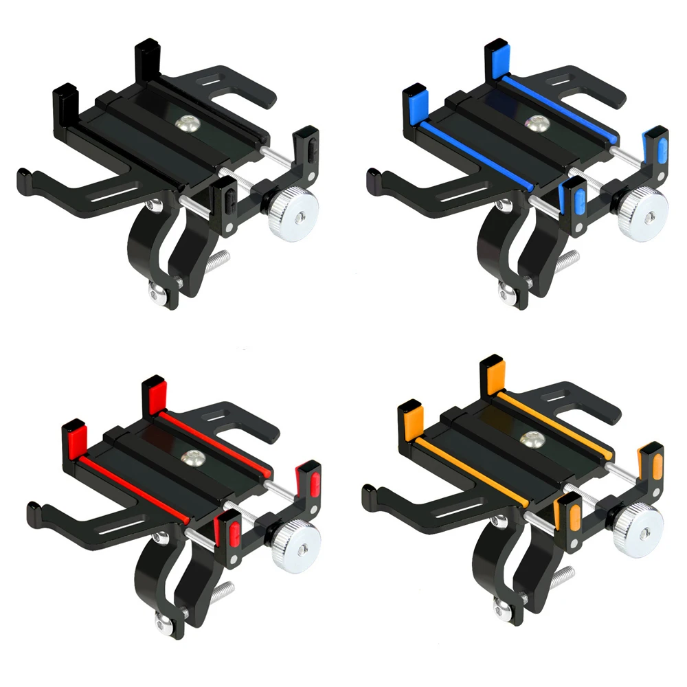 Держатель для телефона из алюминиевого сплава на велосипед, руль мотоцикла, кронштейн для 3,5-6," смартфона для iPhone Xs Max Xr X