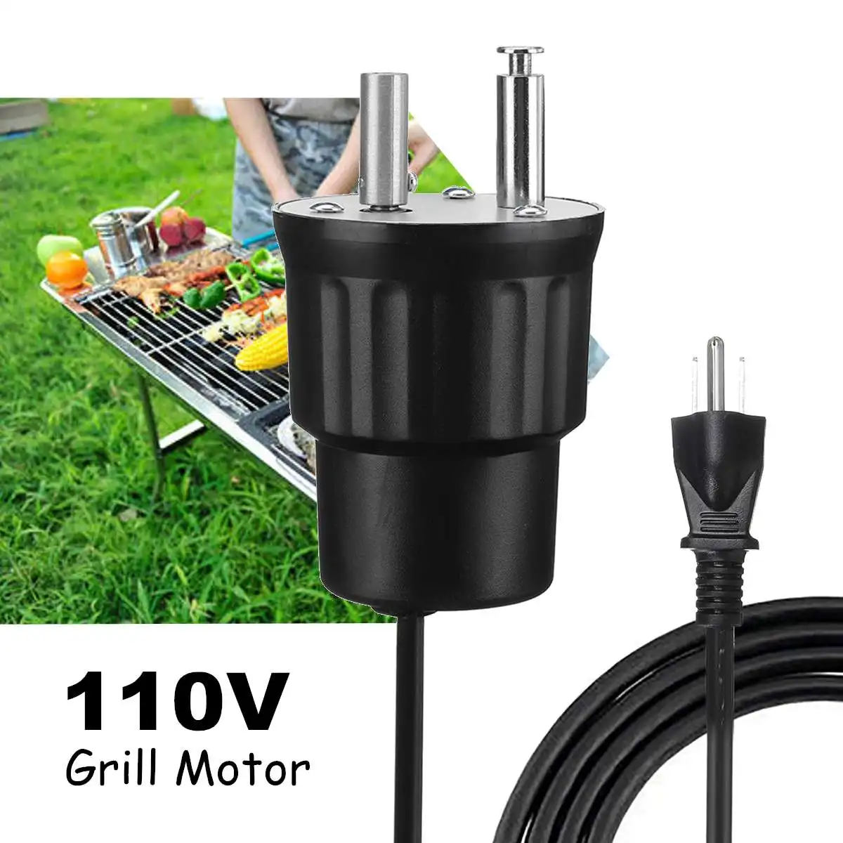 New BBQ Grill Motor Electric Grill Motor Rotisserie Grill Parts Spit